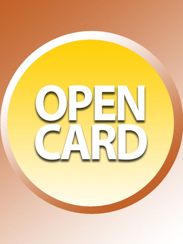OPEN CARD (Tutti i corsi del proprio livello) 300€ + QUOTA ISCRIZIONE 100€